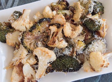 Brocoli y coliflor salteados - Laura Di Cola