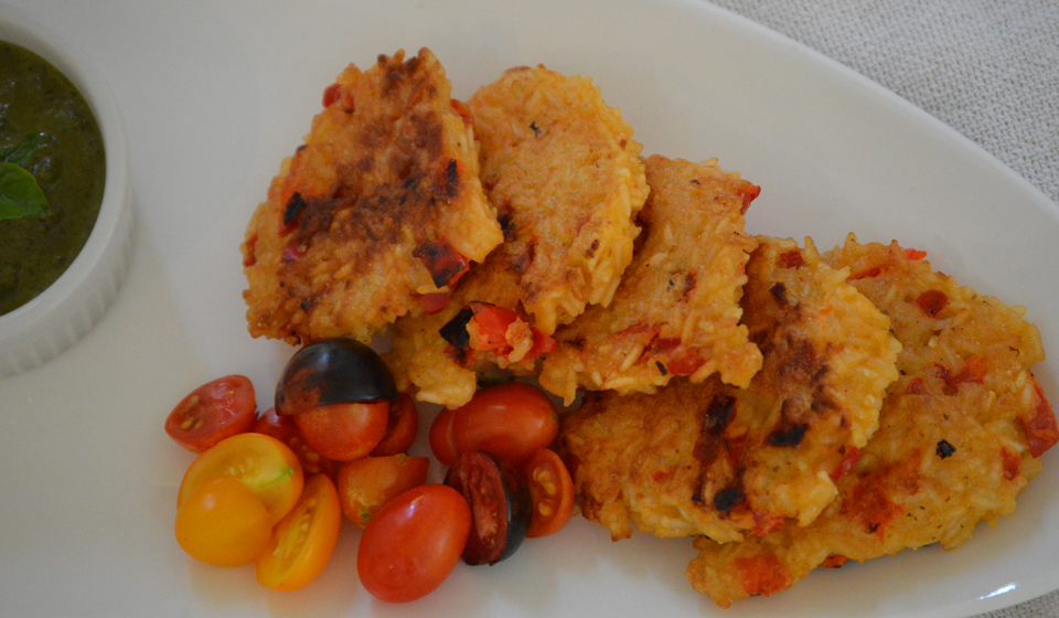 Croquetas de arroz - Laura Di Cola