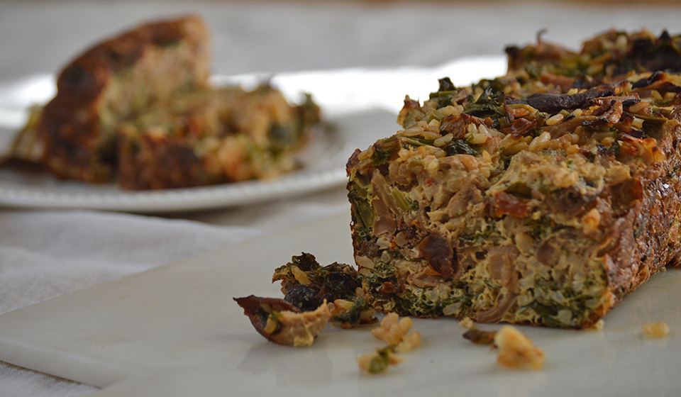 Budín de vegetales - Laura Di Cola