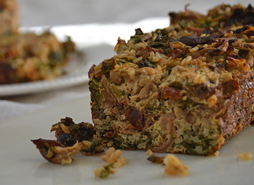 Budín de vegetales - Laura Di Cola