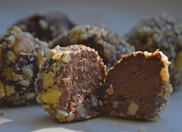 Trufas de adzuki