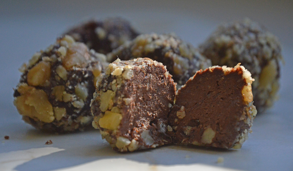 Trufas de adzuki