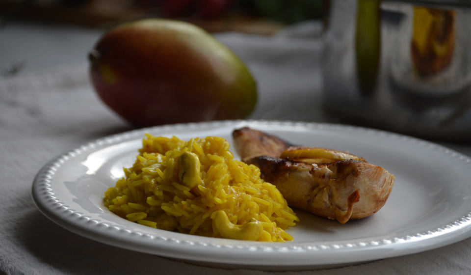 Arroz con mango