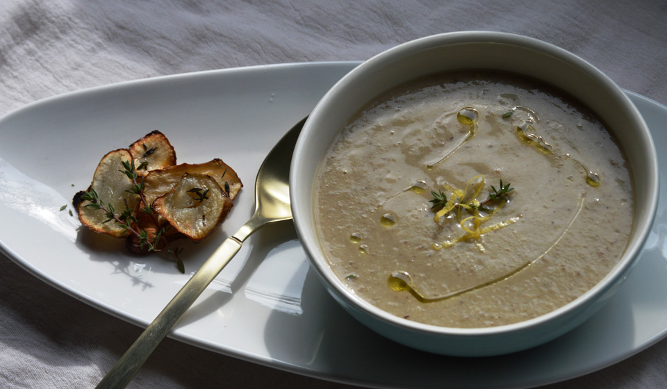 Sopa de Topinambur