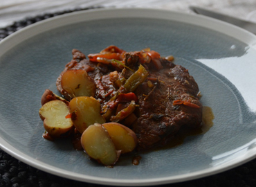 Bifes a la criolla