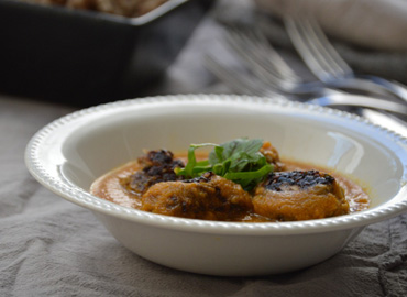 Albondigas de vegetales y carne