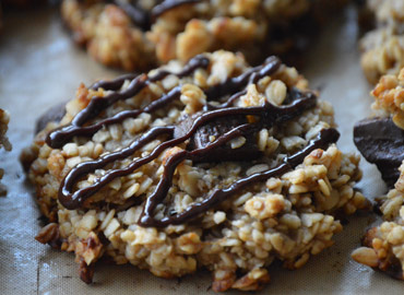 Cookies de avena cero azúcar