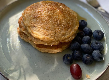 Pancakes de avena