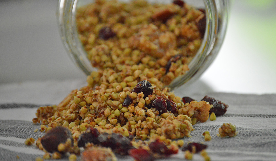 Granola de sarraceno