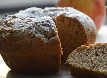 Torta de manzanas sin huevos