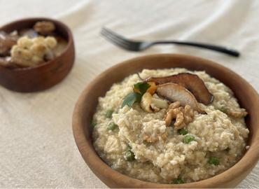 Risotto de Peras y Coliflor